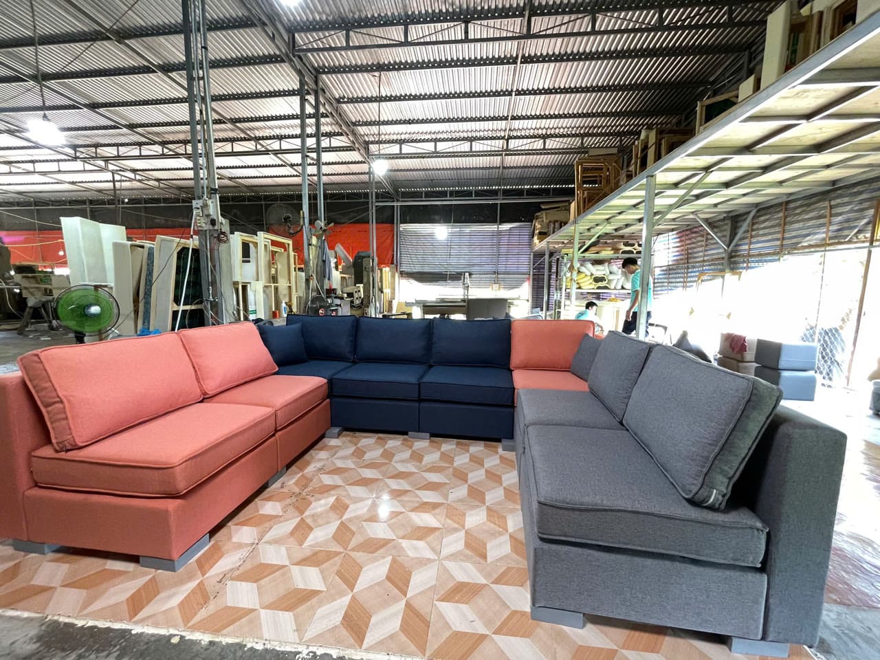 Dùng Sofa Module Làm Giường Ngủ Phụ Cho Khách Ở Lại