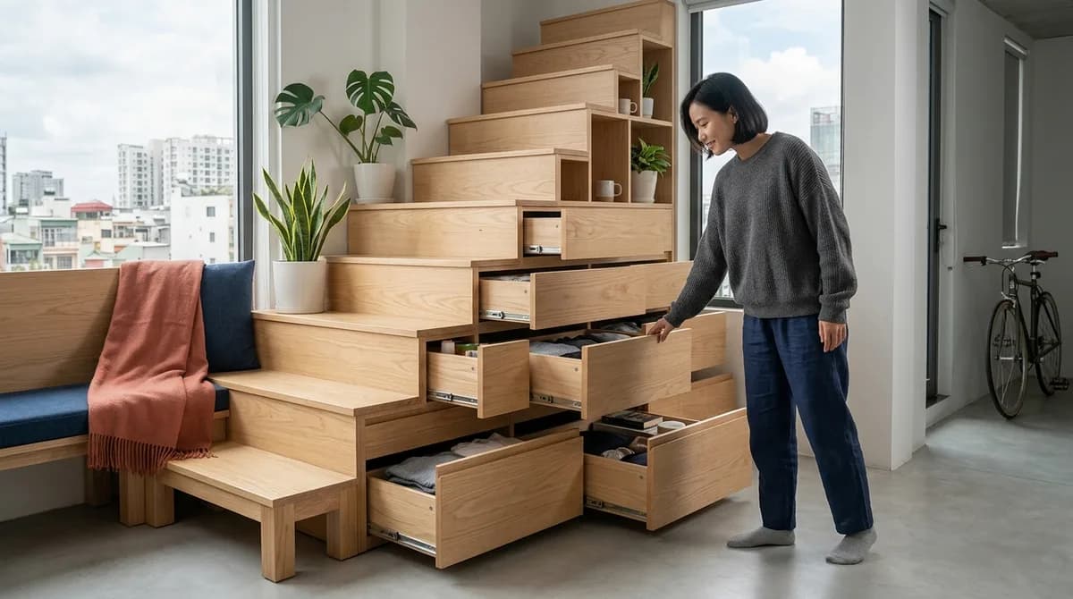 Nội Thất Thông Minh tại Lào Cai | Giường Gấp Tường, Bàn Nâng Hạ Cho Nhà Nhỏ