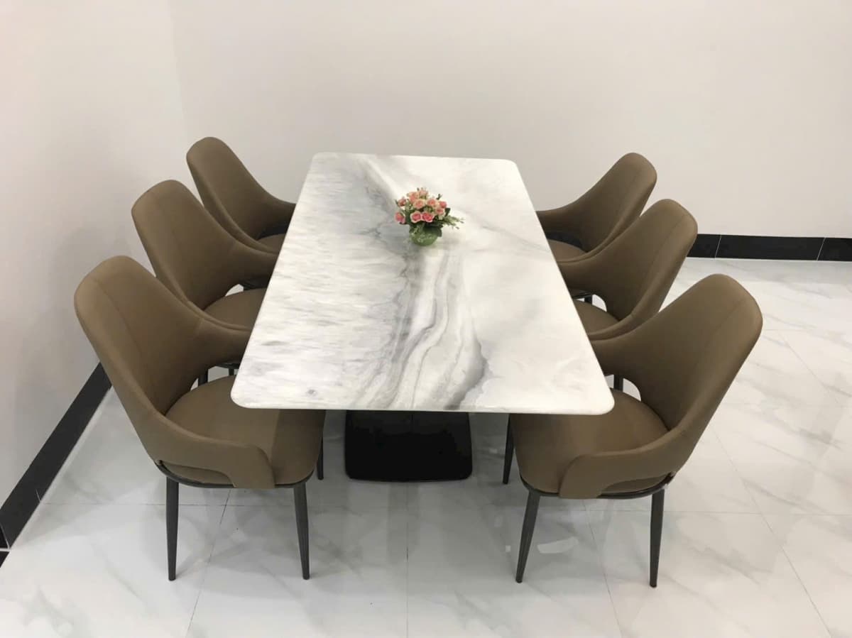 Bộ Bàn Ăn 6 Ghế Lucas Cao Cấp